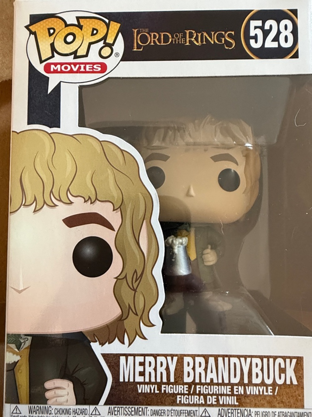 Funko Pop! Lord of the Rings Merry Brandybuck Vinyl Figure #528